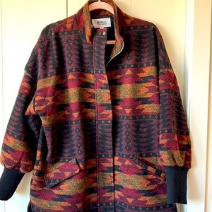 Tribal print BB Dakota Steve Madden Colab Jacket